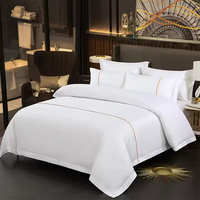 Parure de lit 4 pièces en microfibre douce, housse de couette et drap-housse, tailles Queen et King – Offre Spéciale