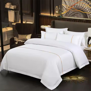 Parure de lit 4 pièces en <span class=keywords><strong>microfibre</strong></span> douce, housse de couette et drap-housse, tailles Queen et King – Offre Spéciale - Product Image 4