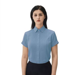 Female <strong>100</strong>% <strong>Cotton</strong> Women 4 XL Work <strong>Wear</strong> Shirts 2026 Woman Shirt Short Sleeve Shirts for Women New Styles - Product Image 2