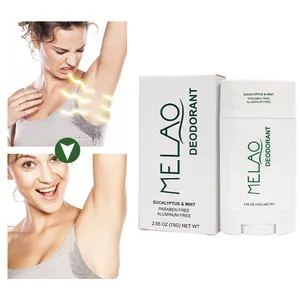 MELAO Perfume Deodorant Body Roll-on Stick Style Support OEM Feature Solid Form Fragrance Origin Gender Male Female Chemical