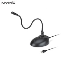 Microphone USB professionnel MY MIC EJU02 à col de cygne, microphone à condensateur, microphone de table de bureau pour salle de réunion
