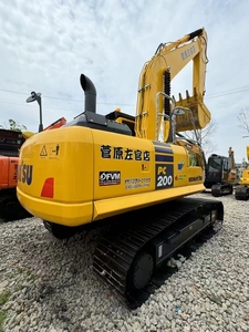 Excavadora de cadenas Komatsu PC200-8 original de Japón, máquina de construcción de 20 toneladas, calidad garantizada, certificación EPA CE, excavadora PC220. - Product Image 5