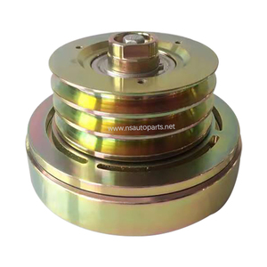 Piezas EV 12V 24V vehículo 2PK 6PK 8PK autobús coche <span class=keywords><strong>aire</strong></span> <span class=keywords><strong>acondicionado</strong></span> compresor embrague magnético - Product Image 5