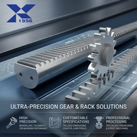 Crémaillère hélicoïdale M3 personnalisée en aluminium pour routeur CNC et contrôle d'automatisation industrielle