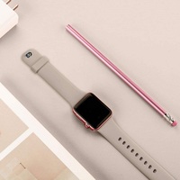 42/44mm 38/40mm Bracelet de rechange Sport pour iWatch série SE 6 5 4 3 couleur Pure OP Silicone souple pour Apple Watch