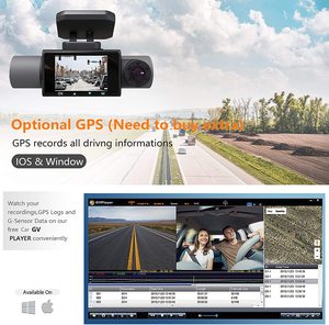 2 inch IPS màn hình Full HD 1080P Xe Dash máy ảnh cho 24 giờ bãi đậu xe màn hình - Product Image 6