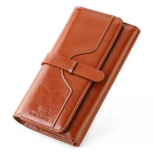 รอยัล แบ็กเกอร์กระเป๋าสตางค์ใบยาวสำหรับผู้หญิง RFID BLOCK กระเป๋าหนังแท้สำหรับสุภาพสตรีกระเป๋าใส่โทรศัพท์กระเป๋าใส่บัตรกระเป๋าสตางค์หญิงแบบคลาสสิก - Product Image 4