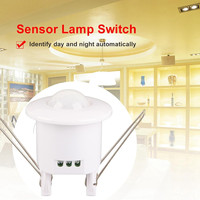 Sensor Gerak Inframerah Ceiling Mount 180/140 dengan Deteksi 12m dan Penundaan yang Dapat Disesuaikan untuk Kontrol Pencahayaan Otomatis Rumah