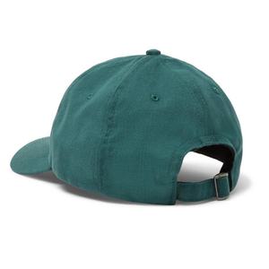 Casquette de baseball non structurée de qualité supérieure personnalisée, broderie de lettres vintage, vert lac, bleu paon, couleur unie - Product Image 2