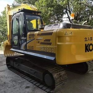 Excavadora japonesa Kobelco Sk200 de segunda mano Kobelco SK 200 SK200D de segunda mano, excavadoras de orugas de 21/2 ", excavadoras de orugas de 2/2" a la venta - Product Image 4
