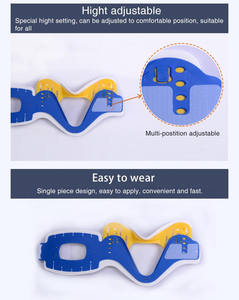 Fabricant d'équipement médical Collier cervical d'extraction de mousse plastique Attelle de premiers soins pour adulte - Product Image 5