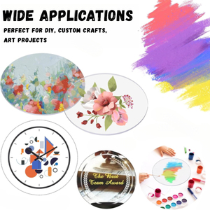 Bánh trang trí công cụ vòng Acrylic đĩa cho DIY hiển thị đứng và tái sử dụng bánh cơ sở Hội Đồng Quản Trị - Product Image 6