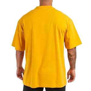 เสื้อเชิ้ตแขนสั้นผ้าฝ้าย100% โอเวอร์ไซส์สำหรับผู้ชายแฟชั่นใหม่สำหรับฤดูร้อนน้ำหนักมาก - Product Image 5