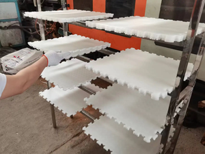 Tabla de entrenamiento de hockey sobre hielo para patinaje, señuelos sintéticos de ganso, tabla de PVC para ejercicio - Product Image 5