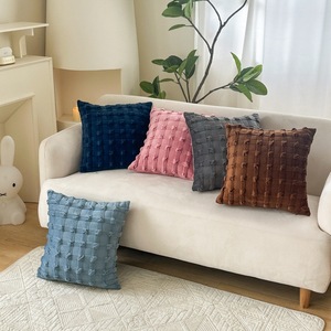 天鹅绒枕套波西米亚风家居装饰沙发客厅沙发床 - Product Image 1
