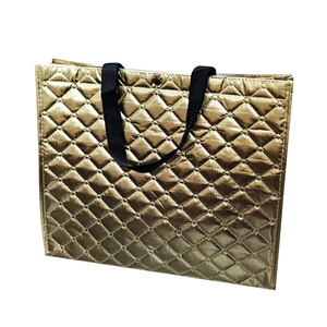 กระเป๋าผ้านอนวูฟเวนขนาดกลางพิมพ์โลโก้ได้ตามต้องการ - Product Image 4