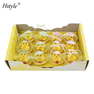 Hstyle 36Pcs Phục Sinh Gà Bức Tượng Nhỏ Màu Nhỏ Gà Gà Cho Hàng Thủ Công Ủng Hộ Đảng DIY Adornments Bảng Trang Trí - Product Image 4