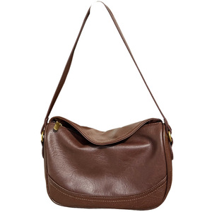 Sac à main Merard pour femme, marron, à bandoulière unique, avec boucle magnétique, résistant à l'eau, pour un usage quotidien, hiver 2024 - Product Image 4