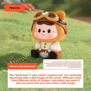 Heyone <span class=keywords><strong>2025</strong></span> New Mù Hộp Mô Hình Màu Đen Chơi Thời Gian Tưởng Niệm Album Loạt PVC Trang Trí Món Quà Đông Lạnh Nhân Vật Vinyl Sản Phẩm Mới - Product Image 2