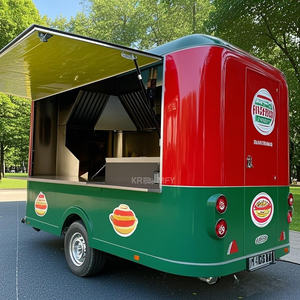 2025 Car Catering Trailers Trailer Food Truck With Full <b>Kitchen</b> Commercial Ice Cream Cart - Product Image 5