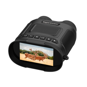 Jumelles de chasse infrarouges à écran de 3 pouces, <span class=keywords><strong>prix</strong></span> d'usine, caméra de vision nocturne vidéo 2,5K, zoom numérique 8X, jumelles de vision nocturne - Product Image 1