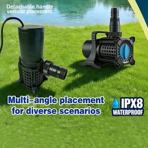 Pompe submersible en ligne Heto à prix d'usine, OEM, haute pression, débit réglable, arbre en céramique, pour fontaines et bassins à poissons 1 - Product Image 5