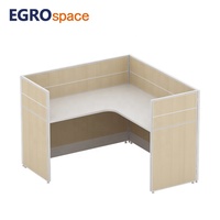 EGROspace Mobilier personnalisé pour centre d'appels : Poste de travail modulaire avec cloison, Diviseur de bureau pour personnel, Cubicle