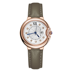 Luxury professional diamond-encrusted women's <b>watch</b> stylish new design classic round dial - Product Image 5