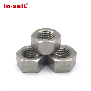 <span class=keywords><strong>Insert</strong></span> fileté en titane M8x1.25, alliage de titane haute résistance DIN934 Gr5, fixations anti-corrosion personnalisées pour suspension automobile et kart - Product Image 2