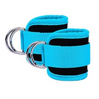 Sangle de cheville en néoprène MKAS pour entraînement fitness avec boucle