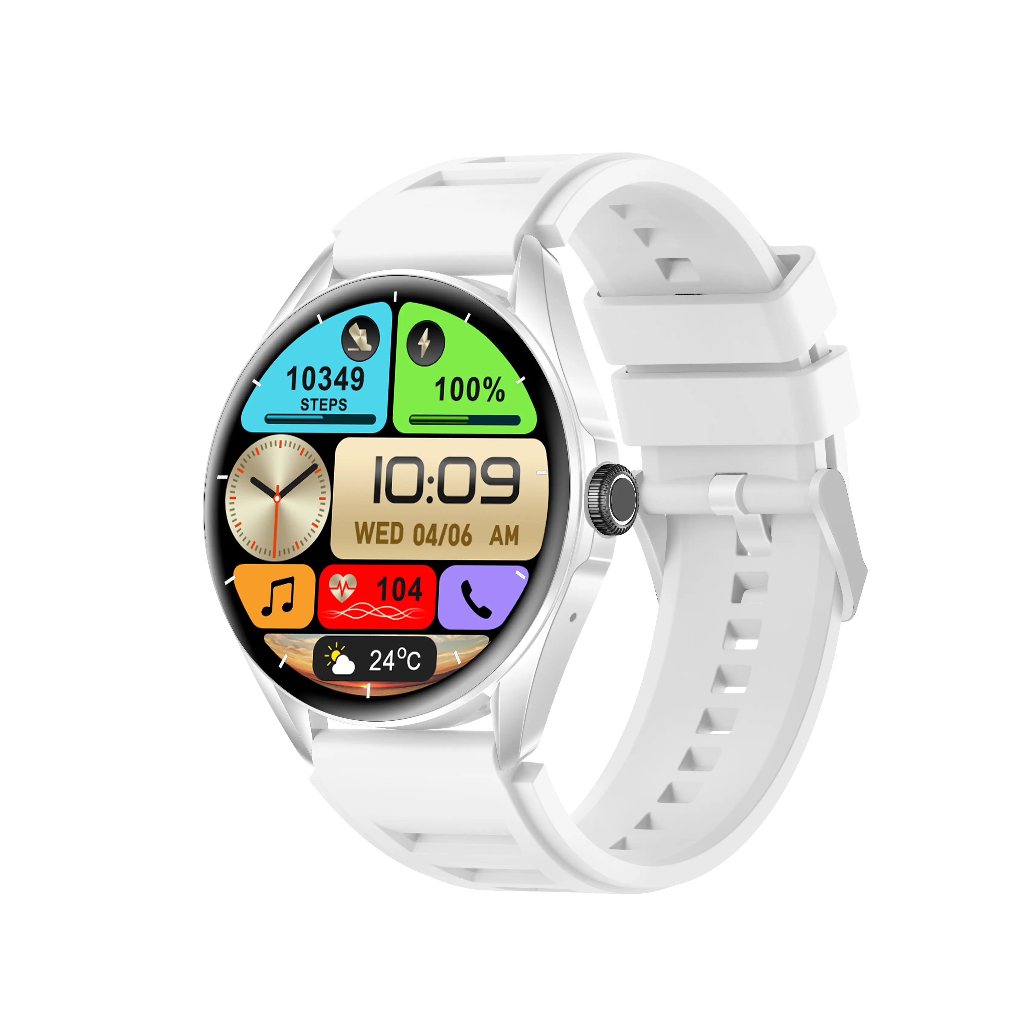 Thiết Kế Mới Rẻ Hơn Amoled Smartwatch Thời Trang Thông Minh Đồng Hồ 2023