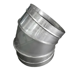 تكييف اللحام المموج الموردين دوامة الكربون مخصصة مكيف ملحومة الهواء المقاوم للصدأ المعادن أنابيب التدخين - Product Image 3