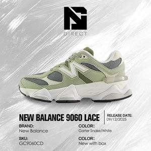 New Balance Gs 9060 Garter Snake Chaussures de marche pour femmes Chaussures de course respirantes - Product Image 6