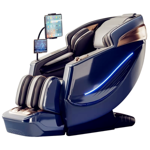Fábrica al por mayor de alta calidad barato 4D cuerpo completo gravedad cero uso en el hogar silla de masaje de doble movimiento con masaje de pies - Product Image 1