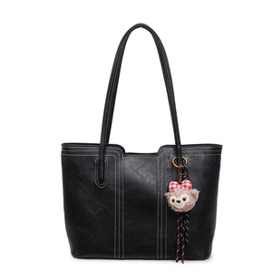 Sac fourre-tout grande capacité pour femme, style mode transfrontalier, simple, pour le quotidien, sac à bandoulière sous le bras, sac à main haut de gamme de niche - Product Image 4