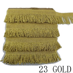 Commercio all'ingrosso 6 centimetri Nappa Cotone Poliestere Bullion Fringe Trim Per Le Tende - Product Image 3