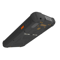 Escáner PDA resistente de 5,5 pulgadas Windows 10pro escáner de código de barras WINPAD móvil RFID PDA con IP65 Windows PDA Q501