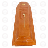 Ataúd de Estilo Europeo con Certificación FSC, Personalizable para Uso Funerario, Origen Shandong, Marca SDD Tmallwood, Venta Directa de Fábrica