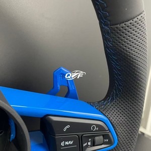 <span class=keywords><strong>Volante</strong></span> Deportivo Nuevo con Botón de Arranque, Línea <span class=keywords><strong>S</strong></span>, Cuero Alcantara Completo para <span class=keywords><strong>Audi</strong></span> R8 TTRS C6 C7 S7 S4 <span class=keywords><strong>A4</strong></span> B8 RS3 SQ5 S5 B9 A6 C8 A3 A5 A6 - Product Image 3