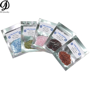 Wuzhou fabbrica di <span class=keywords><strong>pietre</strong></span> sciolte da 1.0mm a 3.0mm cubiche Zirconia CZ pietra per la creazione di gioielli - Product Image 1