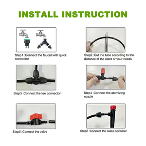 Système d'irrigation <span class=keywords><strong>goutte</strong></span> <span class=keywords><strong>à</strong></span> <span class=keywords><strong>goutte</strong></span> 40M DIY <span class=keywords><strong>Tuyau</strong></span> d'<span class=keywords><strong>arrosage</strong></span> automatique Kits de micro <span class=keywords><strong>arrosage</strong></span> <span class=keywords><strong>goutte</strong></span> <span class=keywords><strong>à</strong></span> <span class=keywords><strong>goutte</strong></span> avec goutteur réglable - Product Image 6