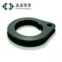 Taixin Bande amortissante en caoutchouc perforée de forme spéciale, avec bloc de fixation et insert absorbant les chocs, pour équipement de cabinet