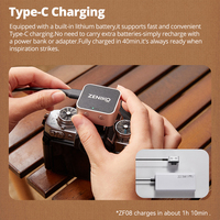 ZENIKO ZF04 ZF08 Mini Flash Photo Portable Rechargeable pour Appareils Photo Reflex Numériques et Hybrides