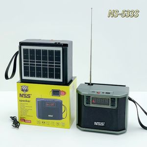 Sistema de Sonido para Fiestas con Energía Solar Nns NS-533S de 12 W, Transmisión Inalámbrica, Pantalla LED Recargable, Altavoz BT, <span class=keywords><strong>Radio</strong></span> <span class=keywords><strong>FM</strong></span> Portátil - Product Image 6