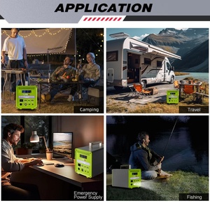 Professional Suppliers Easy Cayyr Aluminum 300W 400W 600W <b>Solar</b> Generator Energy Storage <b>System</b> <b>Solar</b> Power Station - Product Image 3