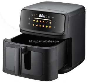 Freidora de Aire Eléctrica <span class=keywords><strong>AF1001</strong></span> de 10L con Doble Capa de Vidrio, Control Manual, Ahorro de Energía y Cocción Rápida - Product Image 5