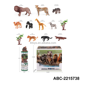 Giocattoli <span class=keywords><strong>Lucky</strong></span> Toys, Modellini di Animali Selvatici, Giocattoli per Bambini Frozen, Tigre, Leone, Giraffa, Mondo Sottomarino, Zoo, Fattoria, Pollame, Dinosauri in Plastica - Product Image 3