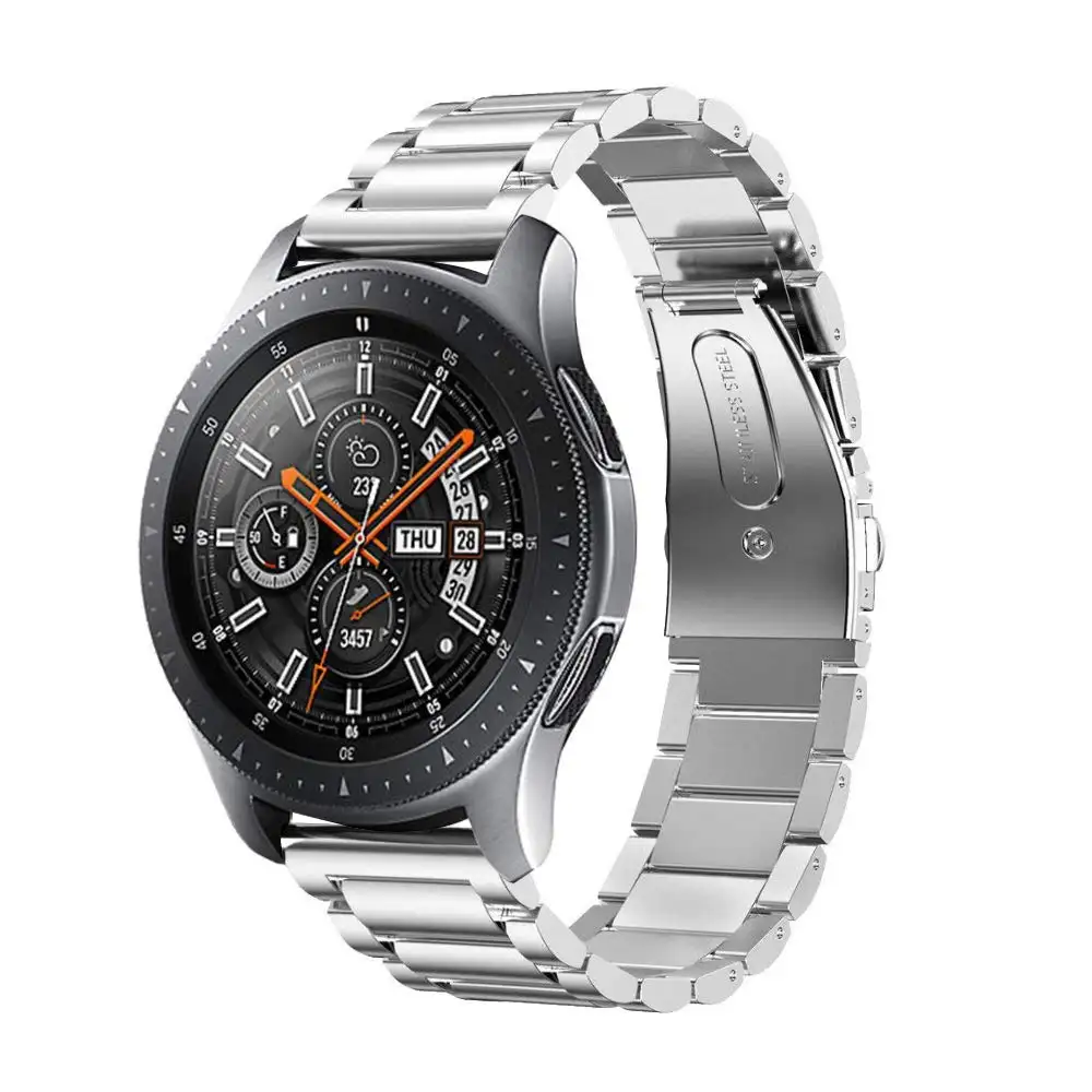 2022 Armband Lieferant Business Men Uhren armband 22mm Edelstahl Uhren armband Für Samsung Galaxy Gear Uhren armband