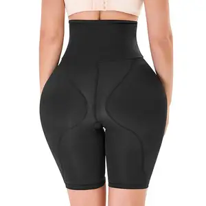 Sıcak satış artı boyutu kadın Shapewear kontrol külot vücut şekillendirici Butt kaldırıcı yastıklı kalça artırıcı dikişsiz iç çamaşırı