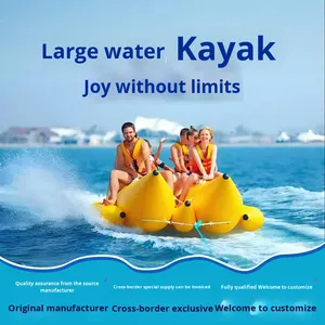 <span class=keywords><strong>Bateau</strong></span> banane gonflable en PVC HT-05, poisson volant de mer, kayak tractable, grand canard jaune, <span class=keywords><strong>licorne</strong></span>, sports extrêmes de plein air, accessoires de divertissement - Product Image 5